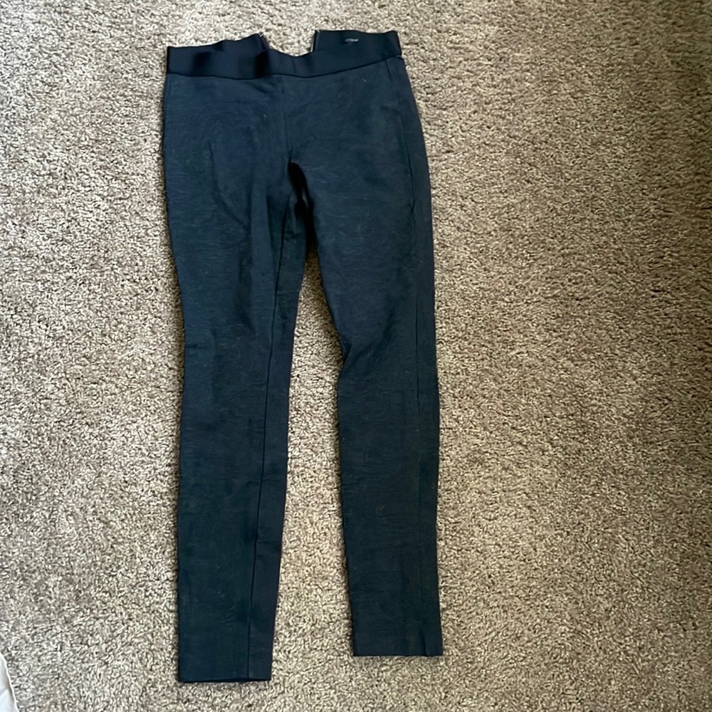 J. Crew Heather Grey Pixie Pant in Stretch Ponte
